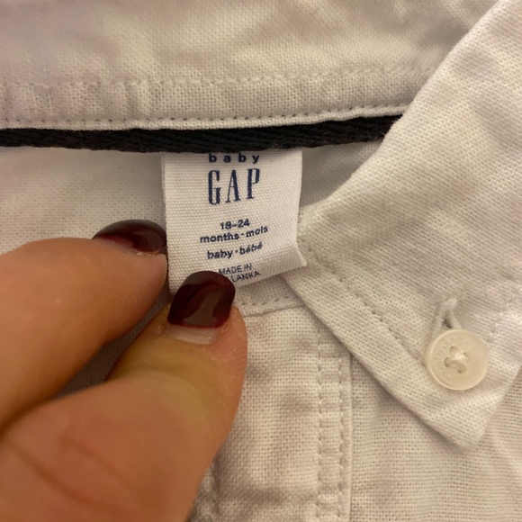 Gap Oxford button down 18-24M - Picture 4 of 4